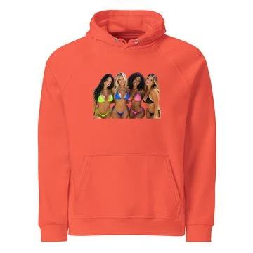 Beach Crew Hoodie - Coral