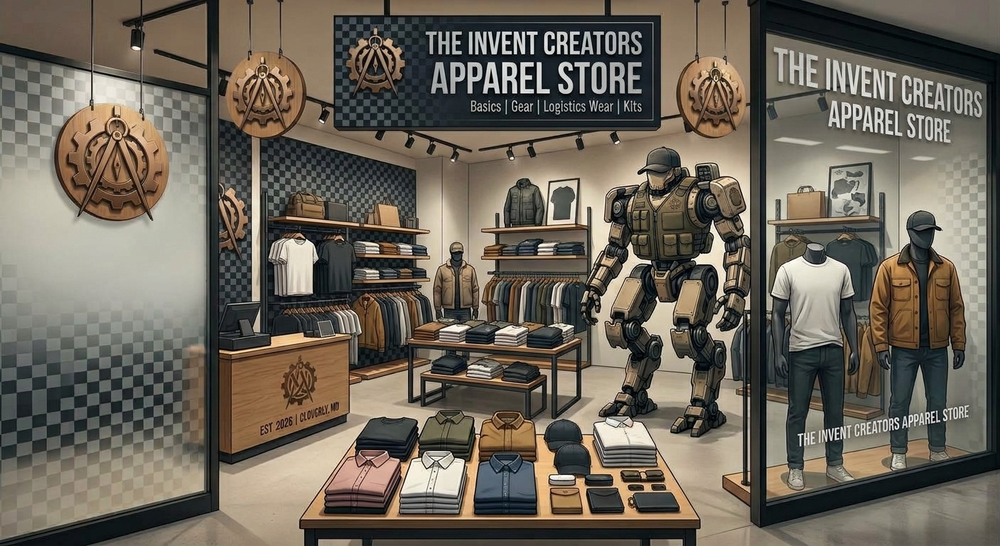 The Invent Creators Apparel Store — Basics, Gear, Logistics Wear and Kits
