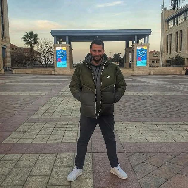 בקמפוס האוניברסיטה