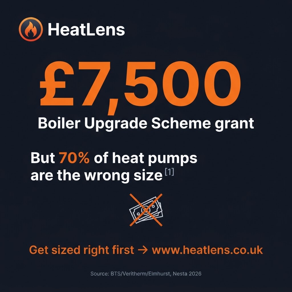 £7,500 grant but wrong sizing = wasted money