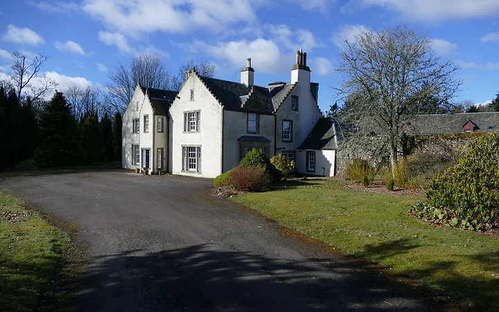 Rossie House — the historic stone manor at the heart of the estate