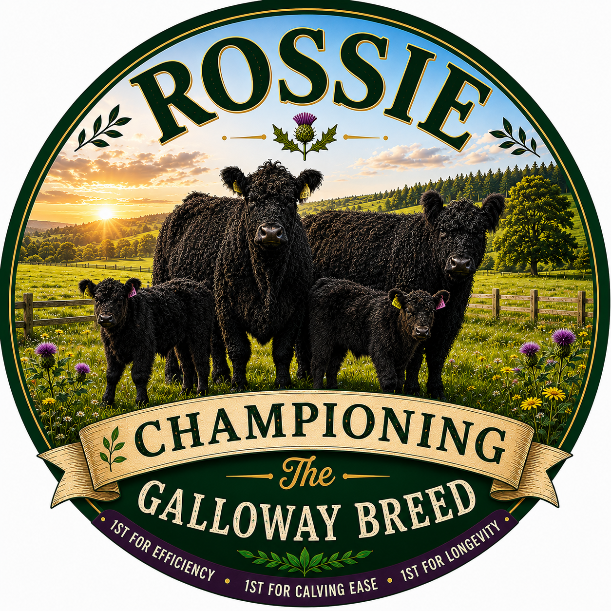Rossie — Championing the Galloway Breed
