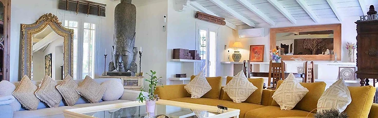 Bright La Querencia living room