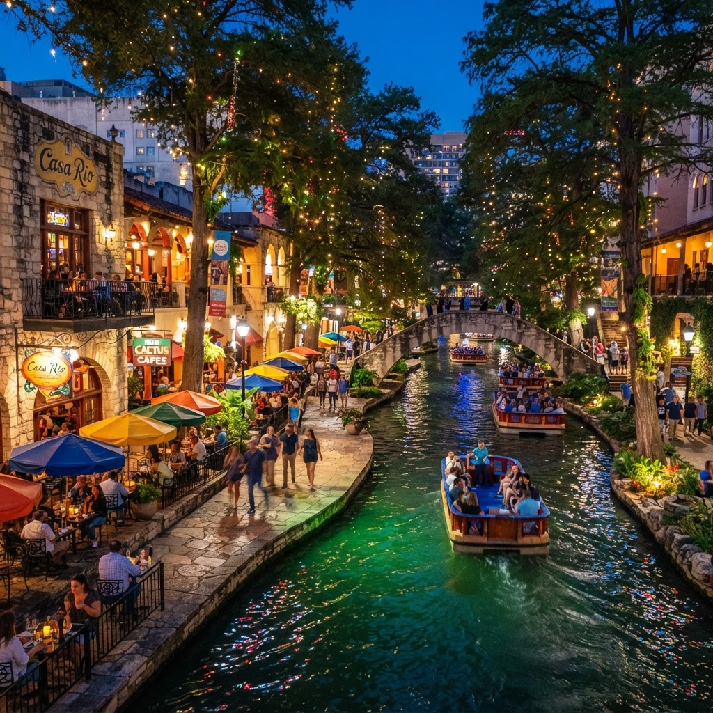 San Antonio: River Walk y Encanto Tejano