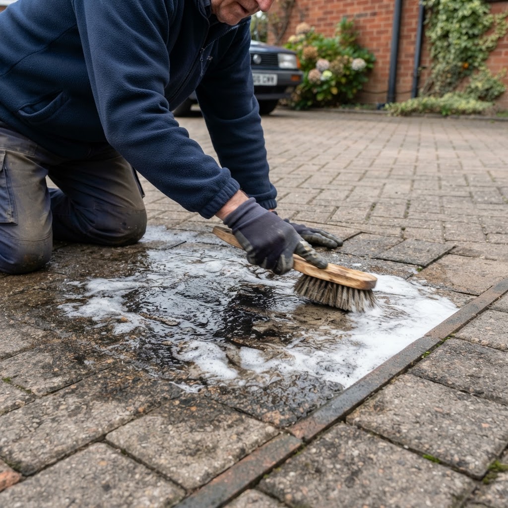 Removing Oil Stains from Block Paving: A Step-by-Step Guide