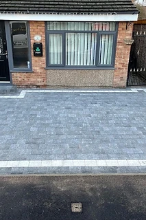 Paved Stone Driveway