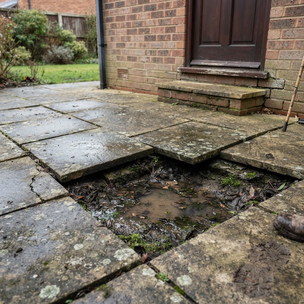 Why Your Patio Is Sinking (And How to Fix It Properly)