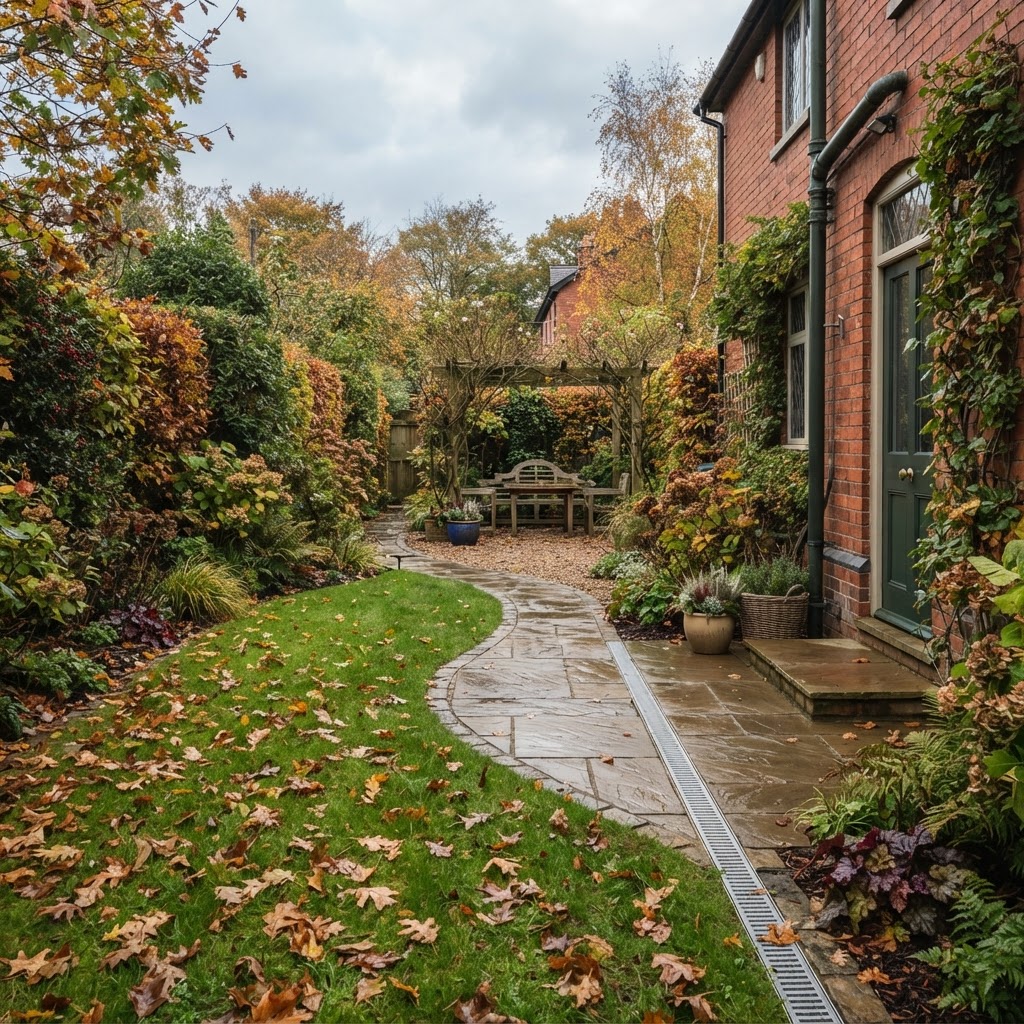 Fixing a Waterlogged Garden in Knutsford