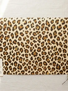 Gold Leopard Print