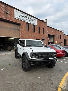 Ford Bronco completed repair at East Coast Auto Refinishing & Fiberglass