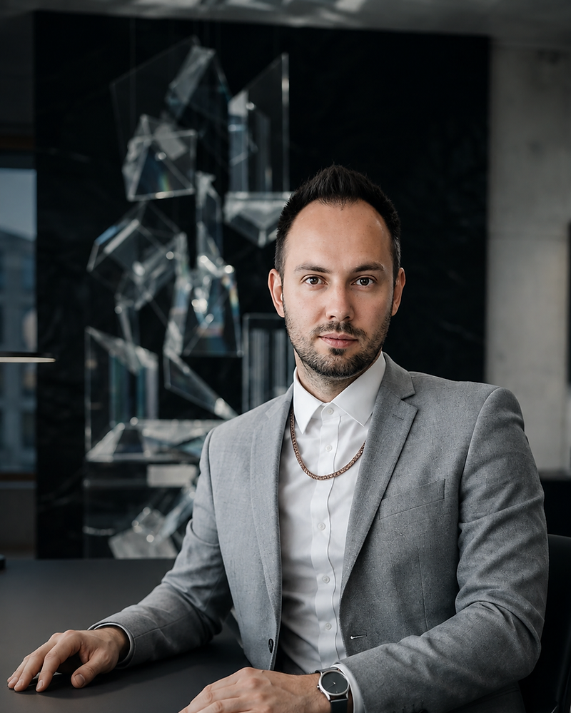 Portrait of the AI Developer from Luxembourg