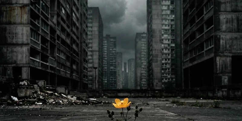 Portada de Escapemos del cementerio de hormigón