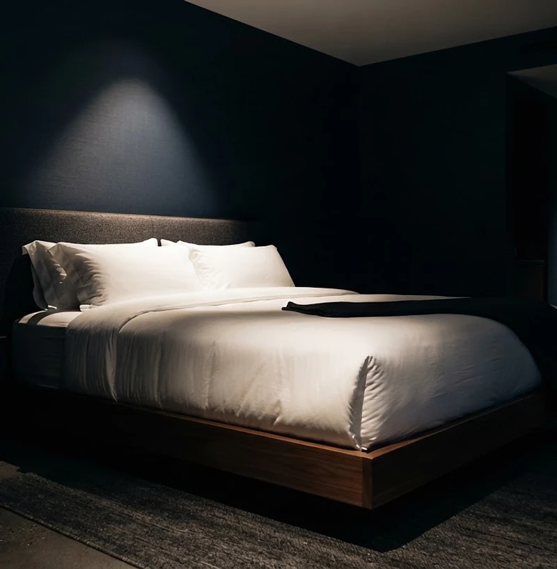 Premium bedroom awaiting specialized bed bug treatment