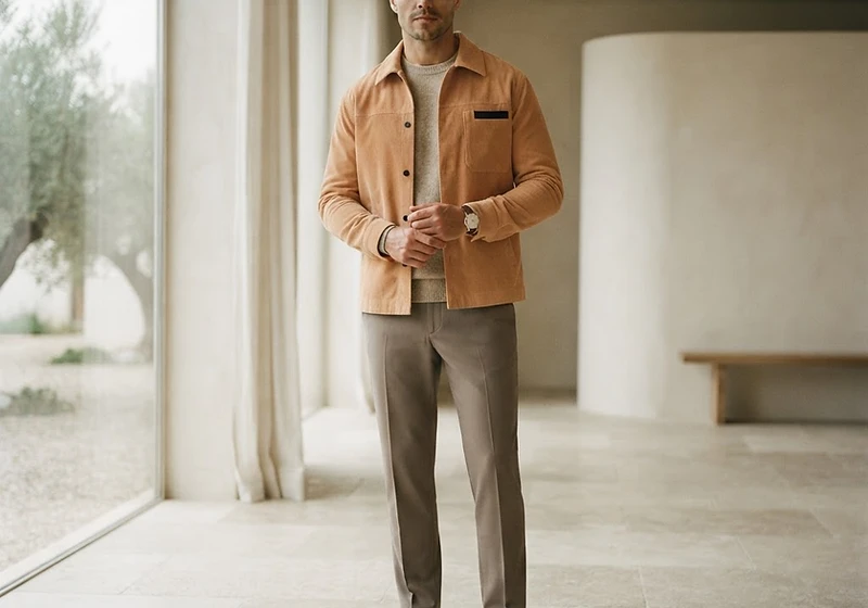 The Notting Hill Corduroy Jacket — Galzeo campaign