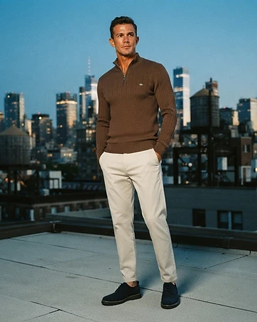 Evening Zip Knit