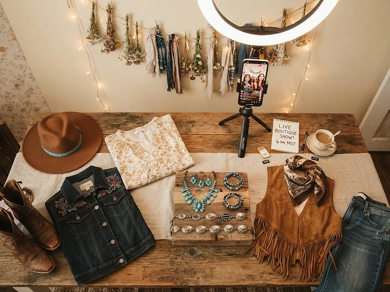 Rustique Charm live shopping