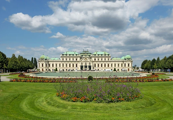 Schloss Belvedere mit Schlossgarten, Landstraße Wien