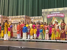 Cleveland Thyagaraja Aaradhana Festival — student choir performance 3