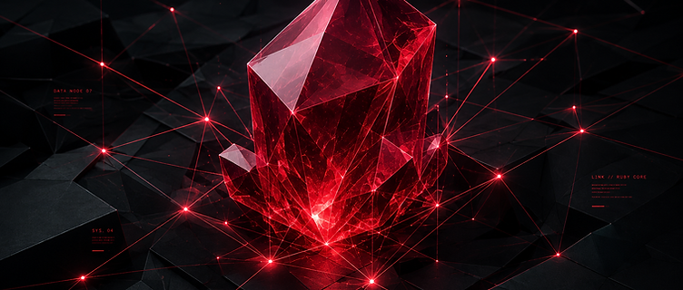 Abstract overlapping glass planes representing layered web design