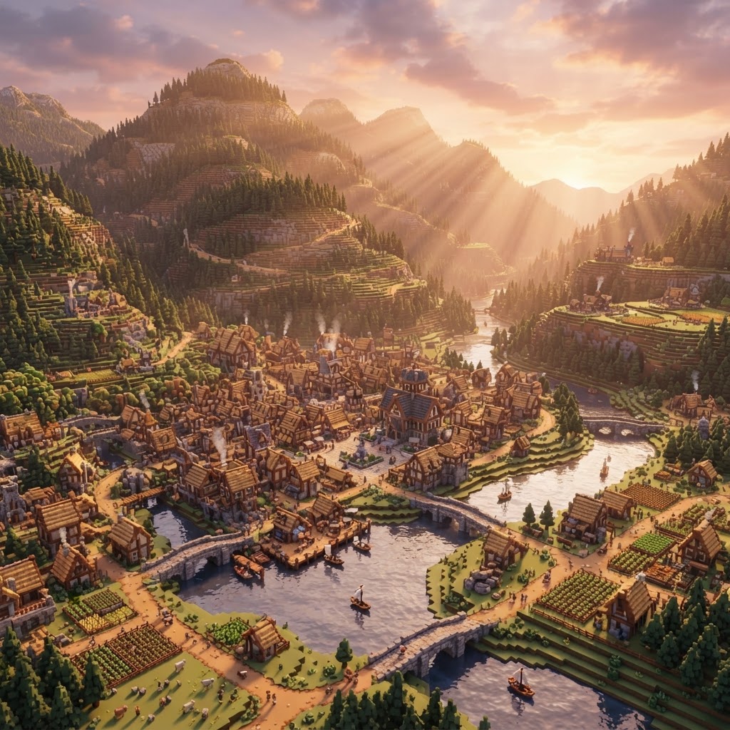 Blockborough Founders Valley concept