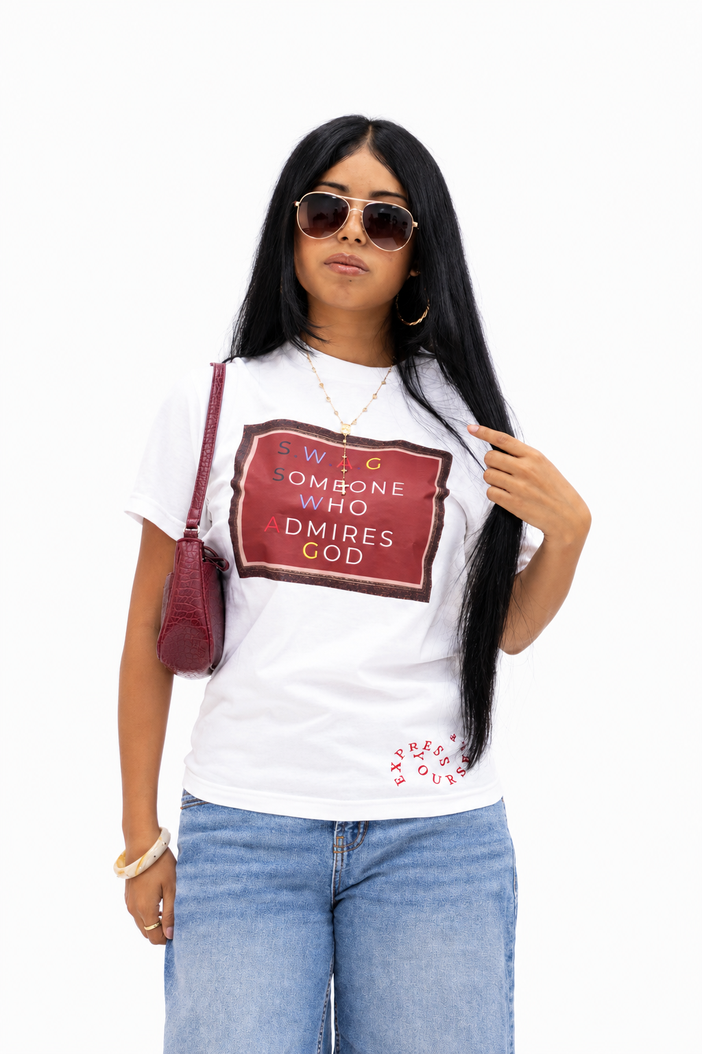 S.W.A.G — White Tee