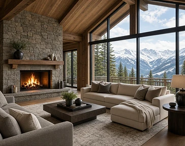 Chalets and luxury homes