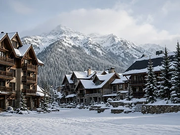 Residential homes in Whistler, BC, in the Sea-to-Sky corridor