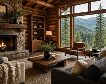 Log cabins