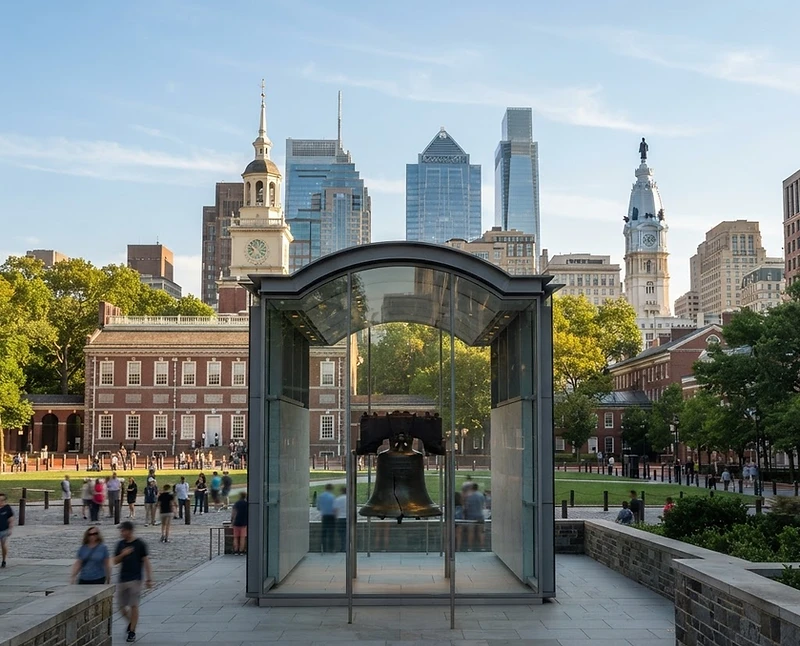 Liberty Bell landmark for insurance guidance