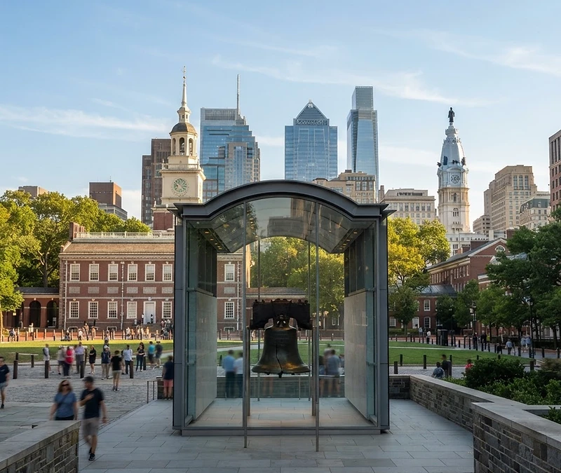 Liberty Bell landmark for insurance guidance