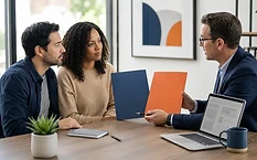 Independent advisor giving a neutral comparison of private and Marketplace health coverage
