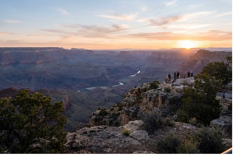 Grand Canyon at sunrise highlighting insurance solutions in Arizona