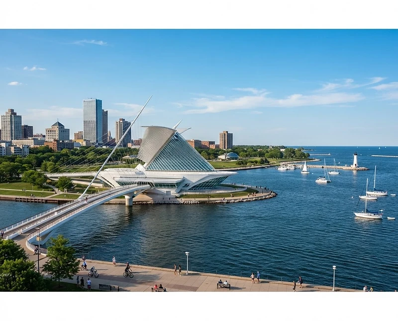 Milwaukee Art Museum landmark for insurance guidance