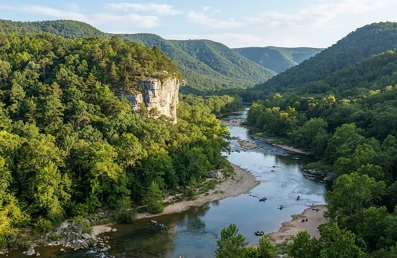 Buffalo National River and the Ozark Mountains for insurance help in Arkansas