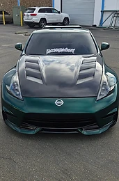 Nissan 370z completed wrap