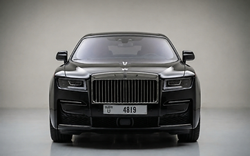 Rolls Royce Ghost 2022 Black rental Dubai