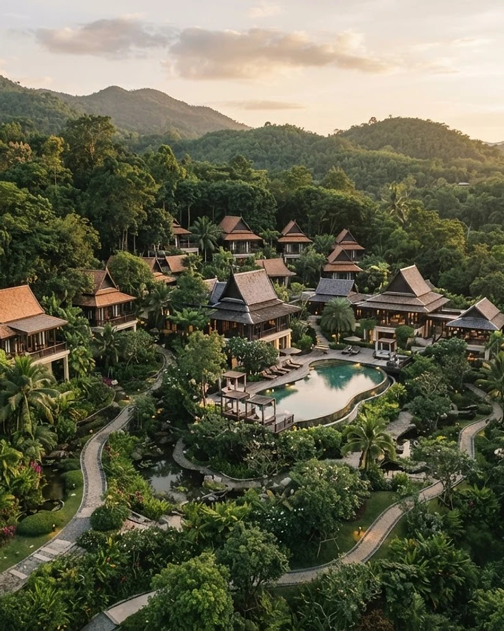 Baan Chom Doi landscape