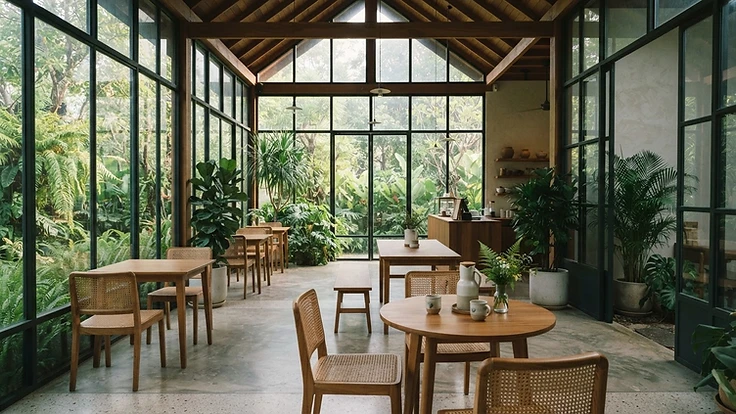 Café interior
