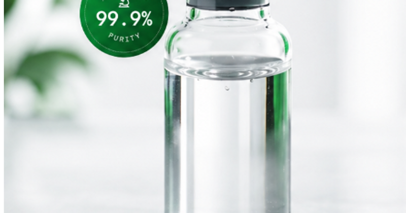 Premium peptide vial — 99.9% purity