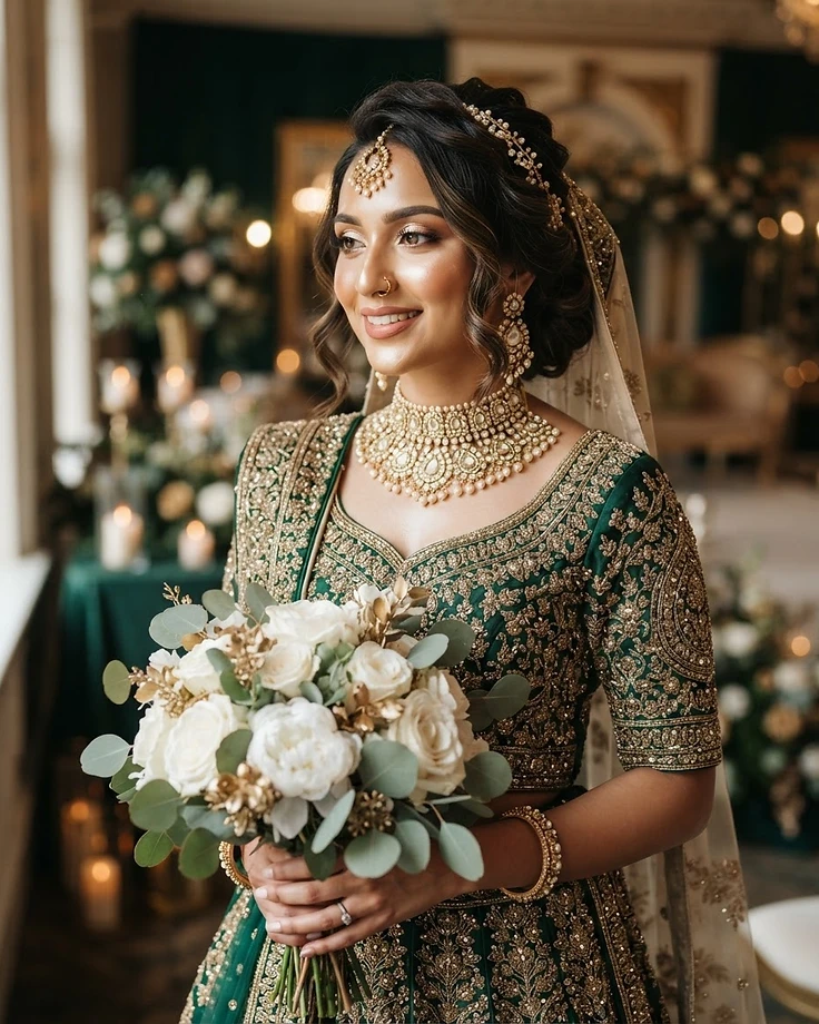 Bridal makeup at Gulshan Salon Makeup & Hairstudio