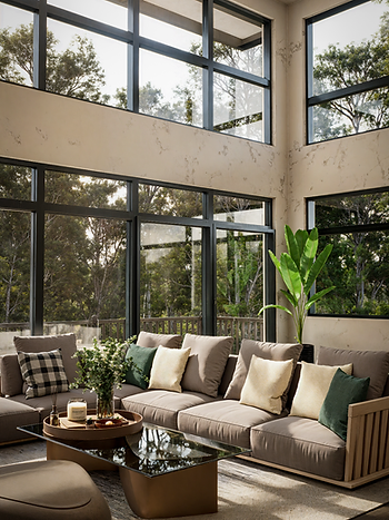 Modern Living Room — Residential