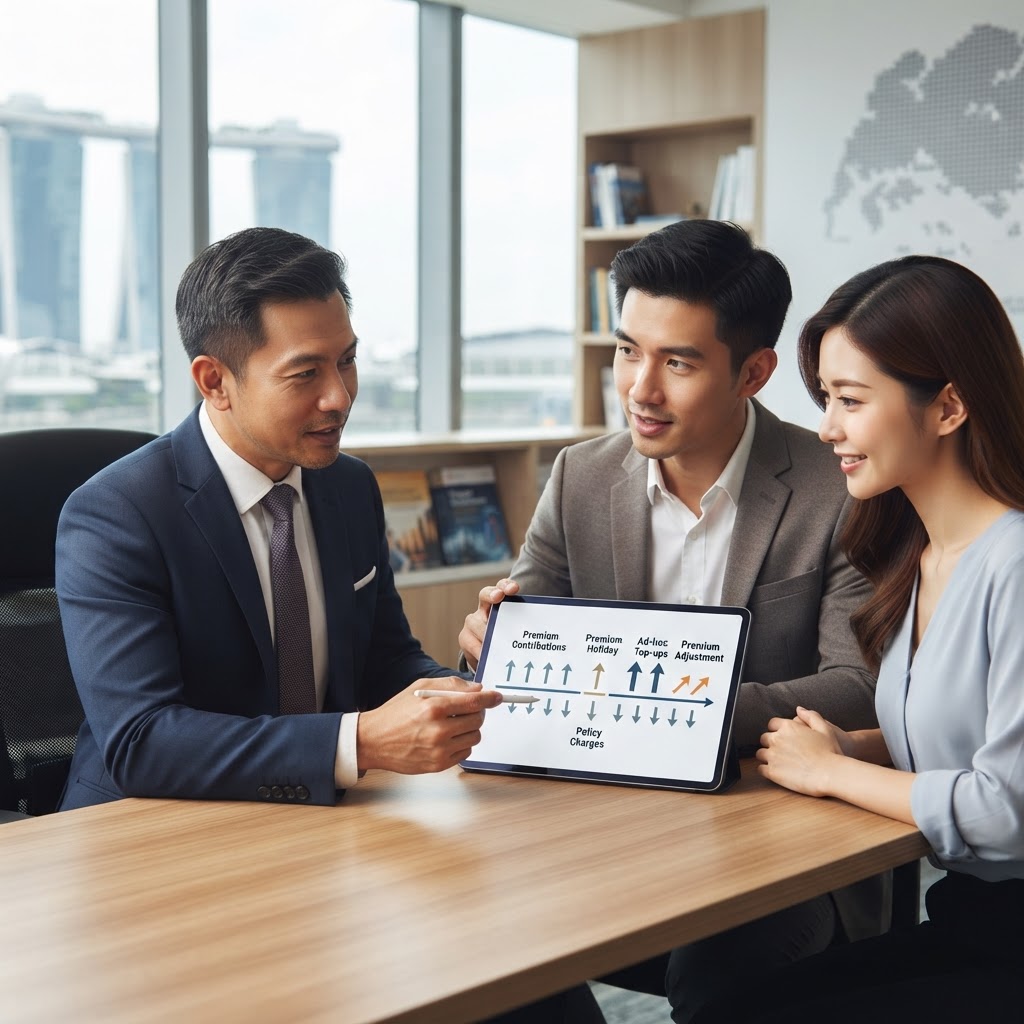 How Premium Flexibility Actually Works in a Singapore Investment-Linked Policy