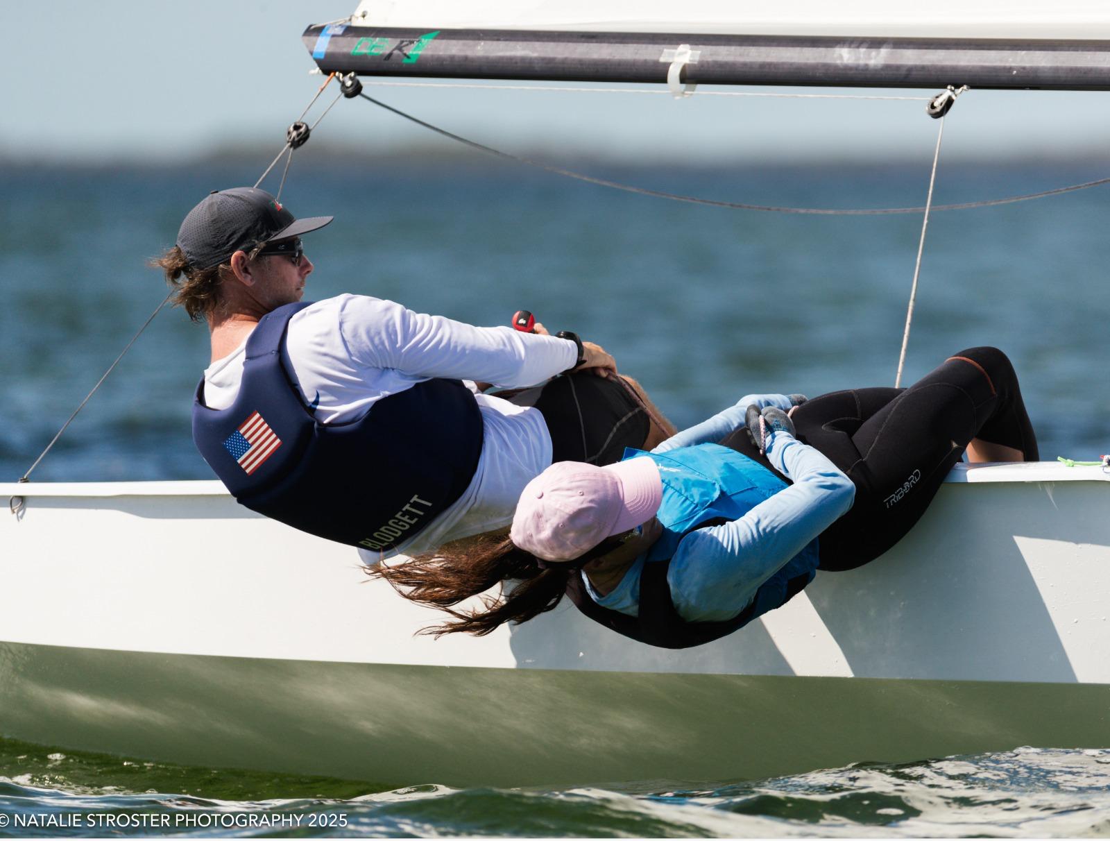 Laura Varela sailing, high performance