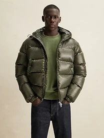 Men's Cotton Padded Jacket — model shot