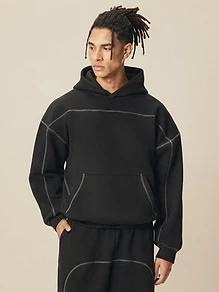Men's 350 GSM Hoodie — model shot