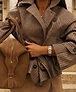 Women's Plaid Autumn Jacket view 1