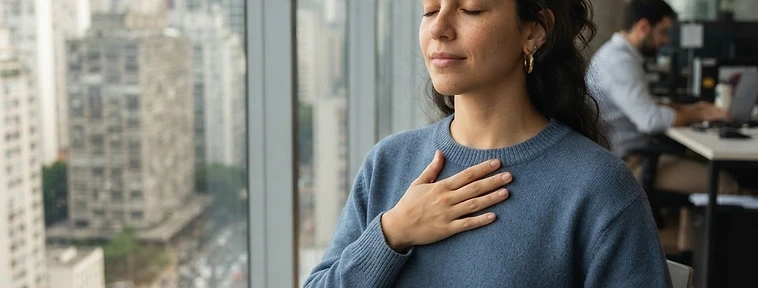 Técnicas de respiração para ansiedade