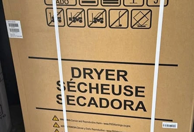 Frigidaire FLVE7523BW Washers & Dryers in New condition at Mann Appliances Atlanta
