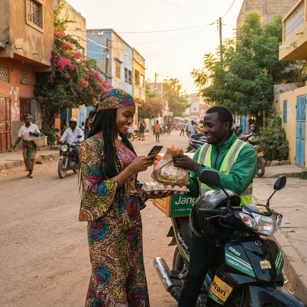 Payez par mobile money, livré chez vous