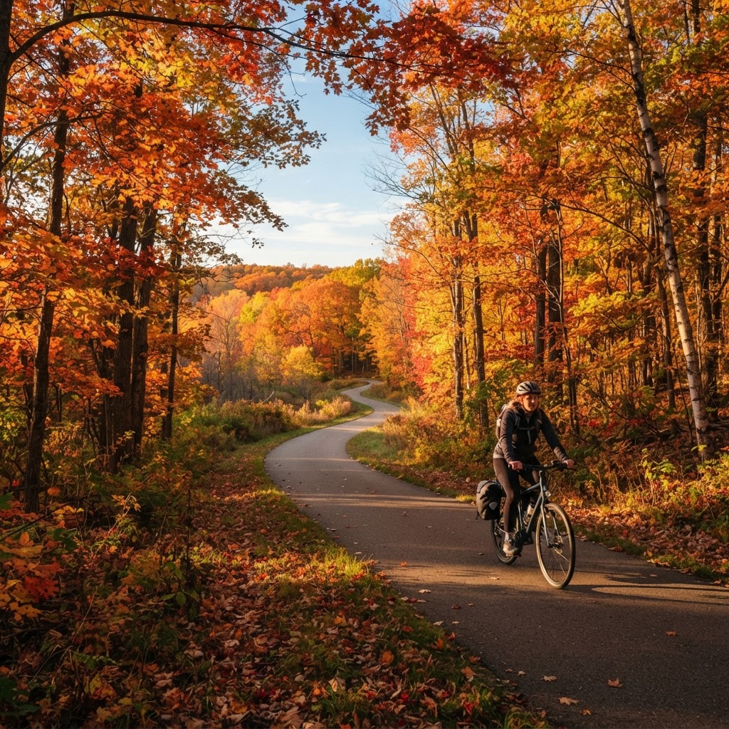 Fall Cycling in West Michigan: Best Trails for Autumn Colors